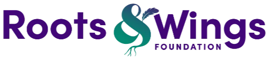 A Roots and Wings logo